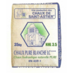 Chaux blanche naturelle pure NHL – sac de 35 kg