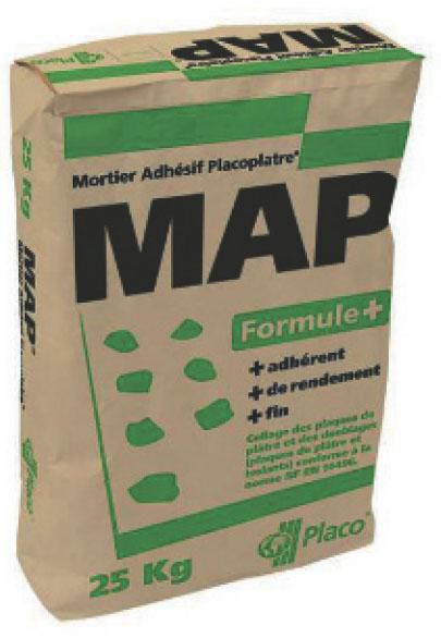 Colle MAP pour plaque de plâtre